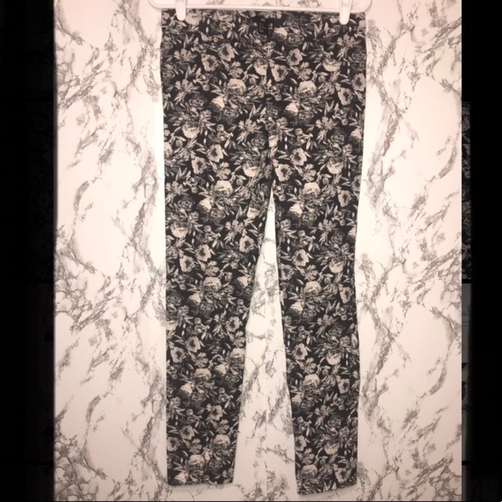 ❤️H & M floral print pants